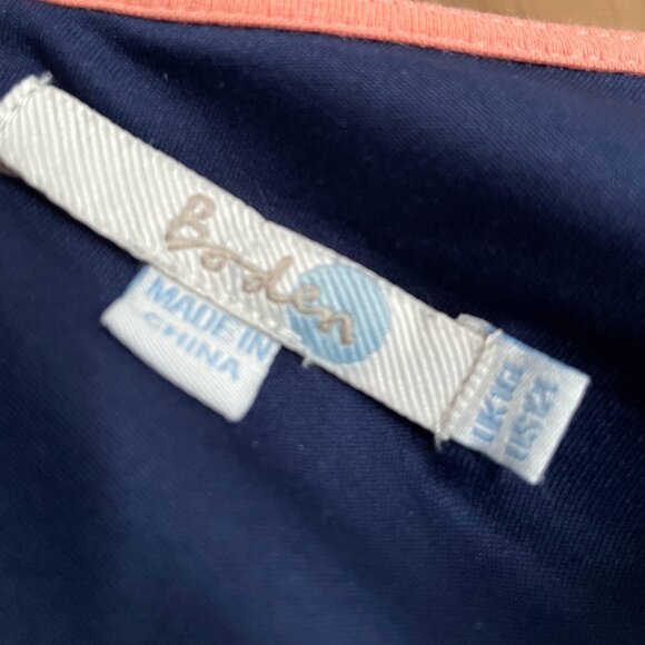 Boden Aurelia Ottoman Dress, Navy Blue, Size 12L, Minimal, Wear to work, Capsule - Picture 4 of 5